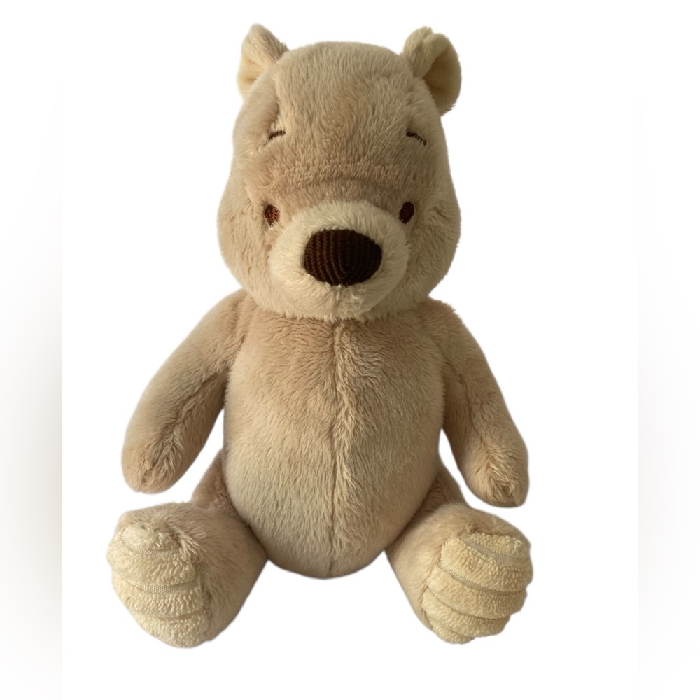 Disney Classic Pooh Hundred Acre Wood 7” Stuffed Plush Cream Beige 2019
